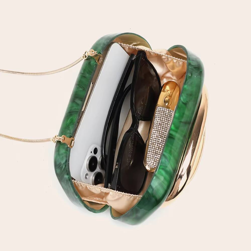 Fashion Women's Handbag Bride Metal Gold Women Luxury Evening Banquet Clutch Shoulder Wedding Purse Party Crossbody Bag