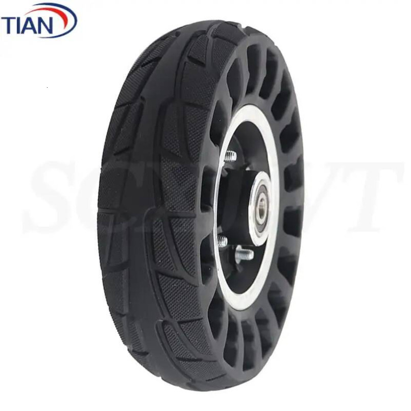 8 Inch Wheel high-quality Black wheel Temperature resistance for Electric Scooter Tyre 200x50 solid Tire