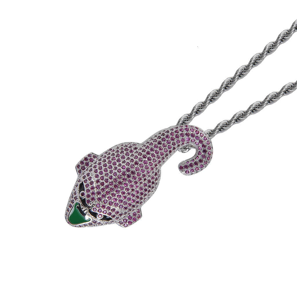 Hip Hop Moissanite Accessory Buu Head Pendant Trendy Brand Hiphop Full Diamond Colorful Pendant Pass the diamond tester