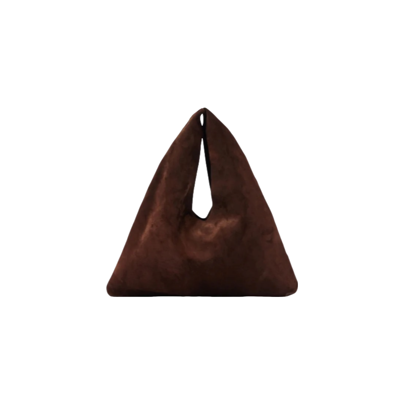 THE R0W Bags 1:1 Bindle Leather triangle bag Genuine Leather designer bags Crossbody Shoulder handbags Soft luxury gift Valentines 001