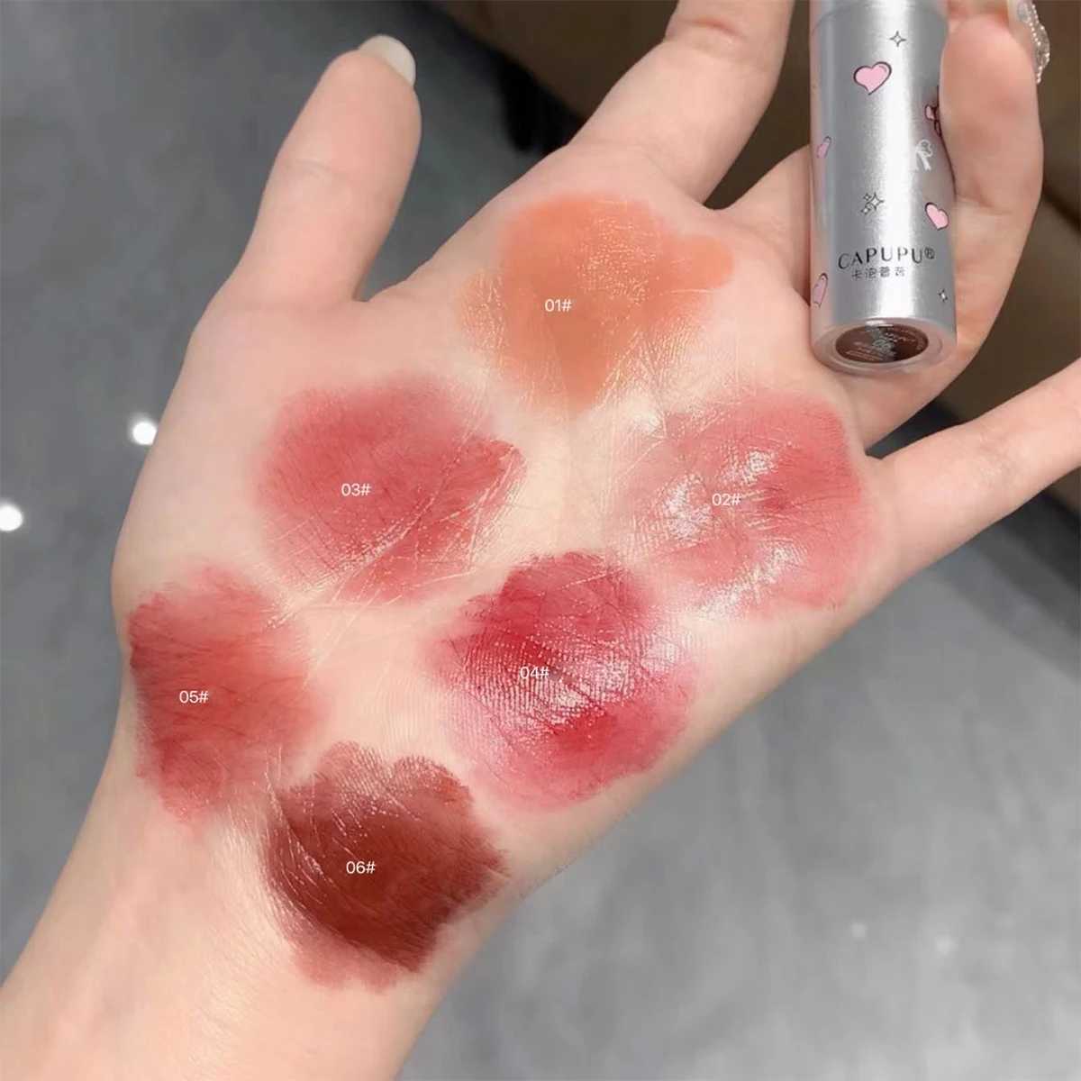 Solid lip gloss lipstick Mirror hydrating moisturizing long-lasting and non-fading lipstick high appearance level XJ250623