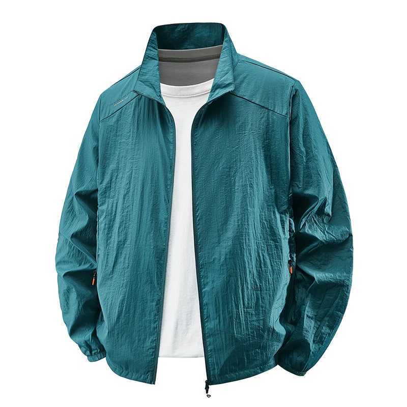 Summer Quick Drying Breathable Jacket for Men Outdoor Ultra Thin Sunscreen Casual Skin Coats Fishing Climbing Hiking Anti UV Outerwear W250623