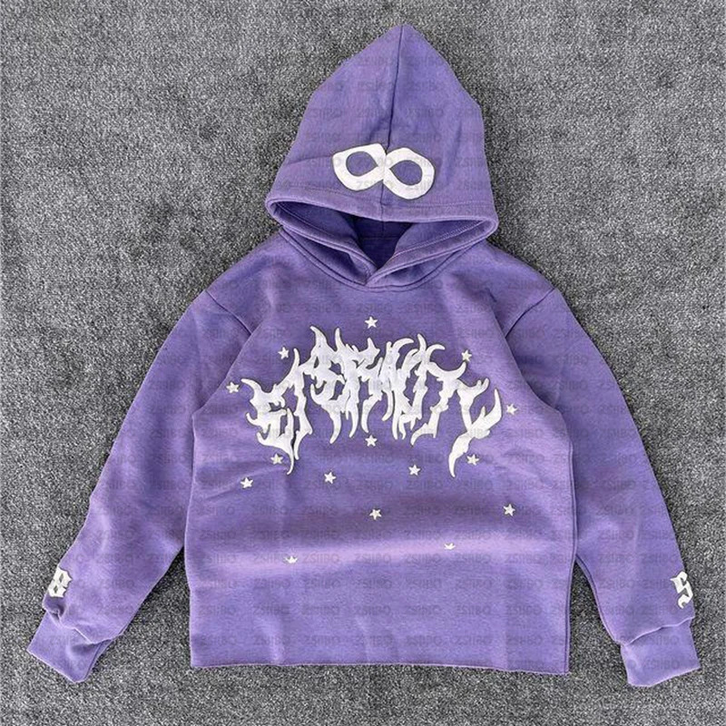 Harajuku Printed Pattern Long Sleeved Hooded Sweatshirt Women Y2K Aesthetic Fashion Street Jacket Mens Casual Top Clothing 250617