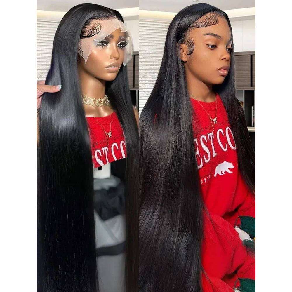 9x6 7x5 5X5 Straight Pre Cut Glueless Wig 100% Human Hair Ready To Wear And Go PrePlucked HD 13x4 13x6 Lace Front Wigs