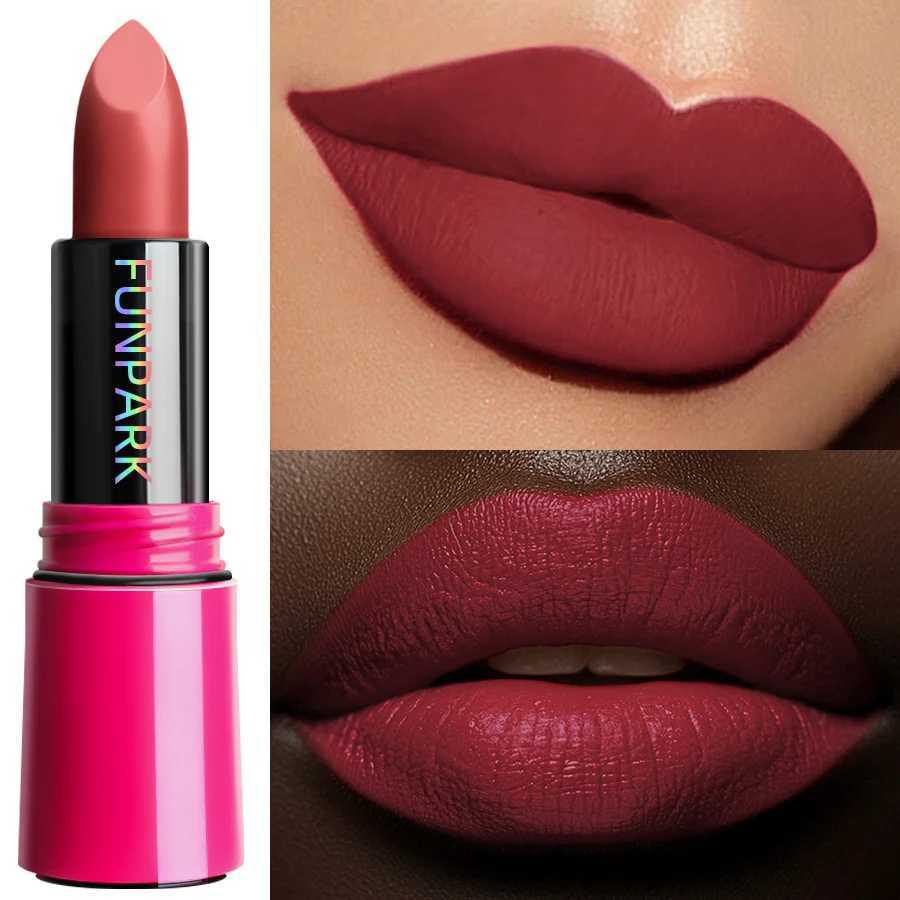 25-Color Matte Lipstick Waterproof Long Lasting Velvet Finish Lip Tint Smooth Matte Lip Color Smudge-proof Lip Liner Lip Makeup XJ250623