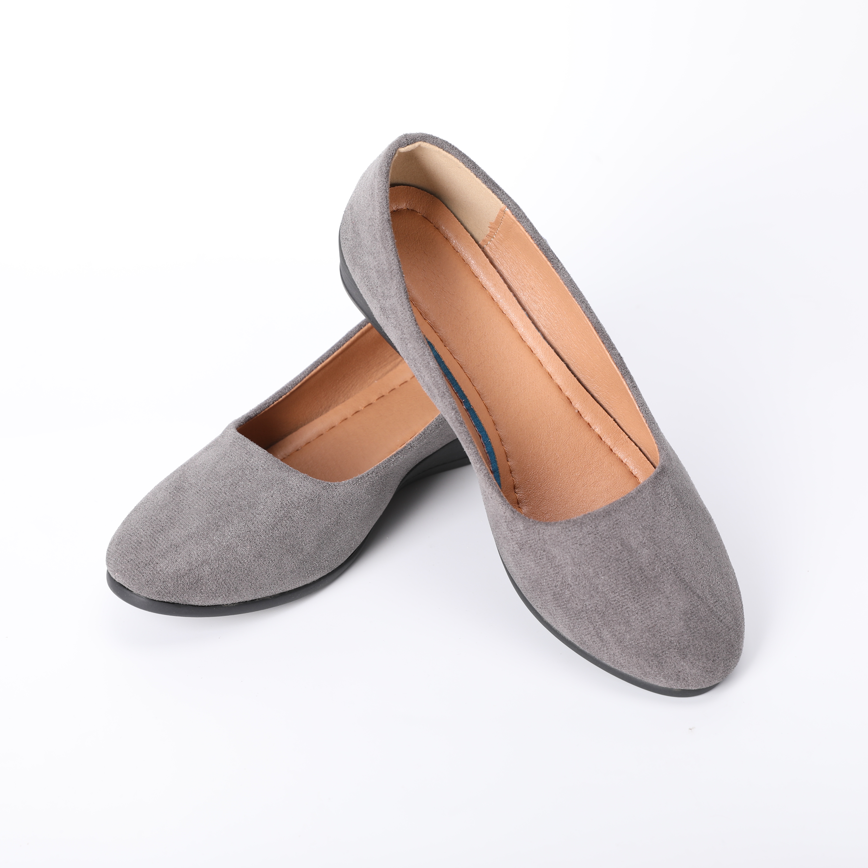 222-Women's Four Seasons Cloth Shoes Pumps Elegant Slice Work Shoes