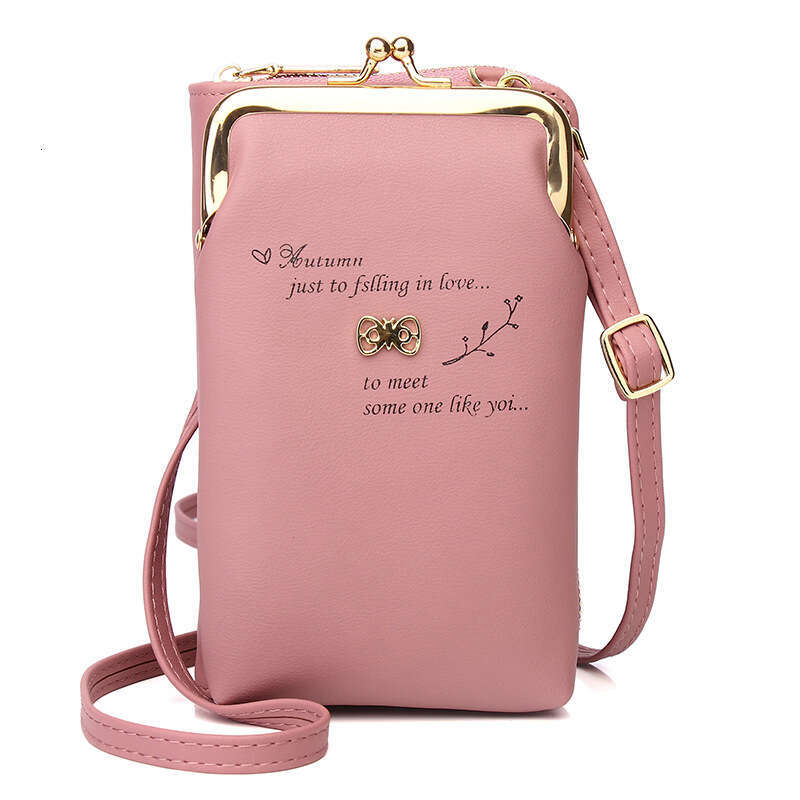 Hot Selling Mobile Phone Korean Style Crossbody Shoulder Small Bag Fashion Multifunctional Women's Embroidered Wallet