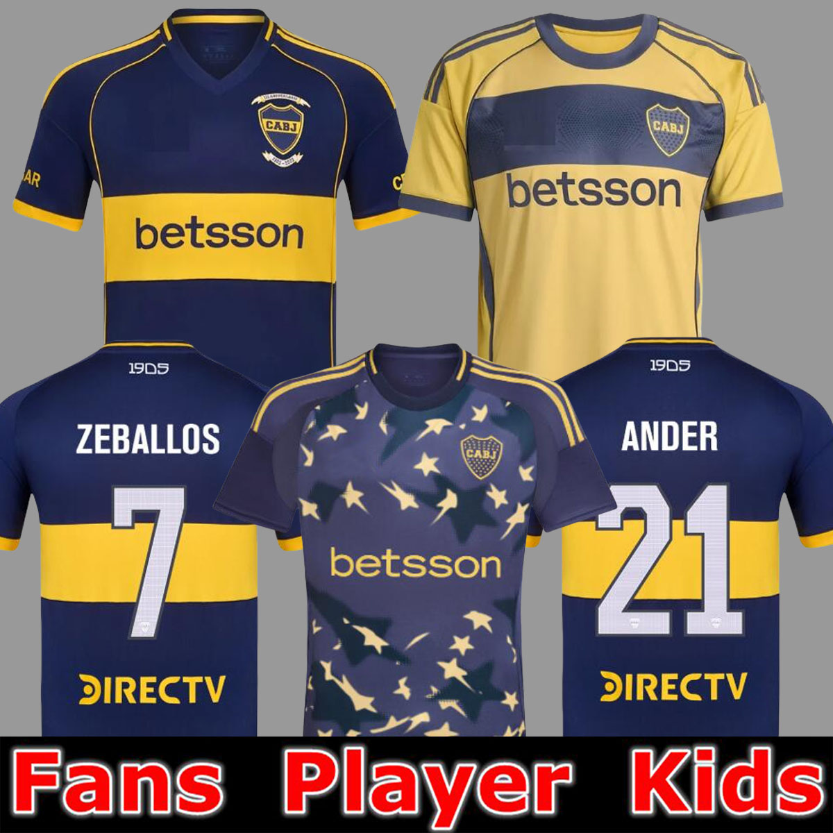 2025 CAVANI Boca Juniors Third Soccer Jerseys Player Fans 24 25 26 MARADONA BENEDETTO MARCOS ROJO CARLITOS TEVEZ BARCO MEDINA LANGONI football men kids shirt