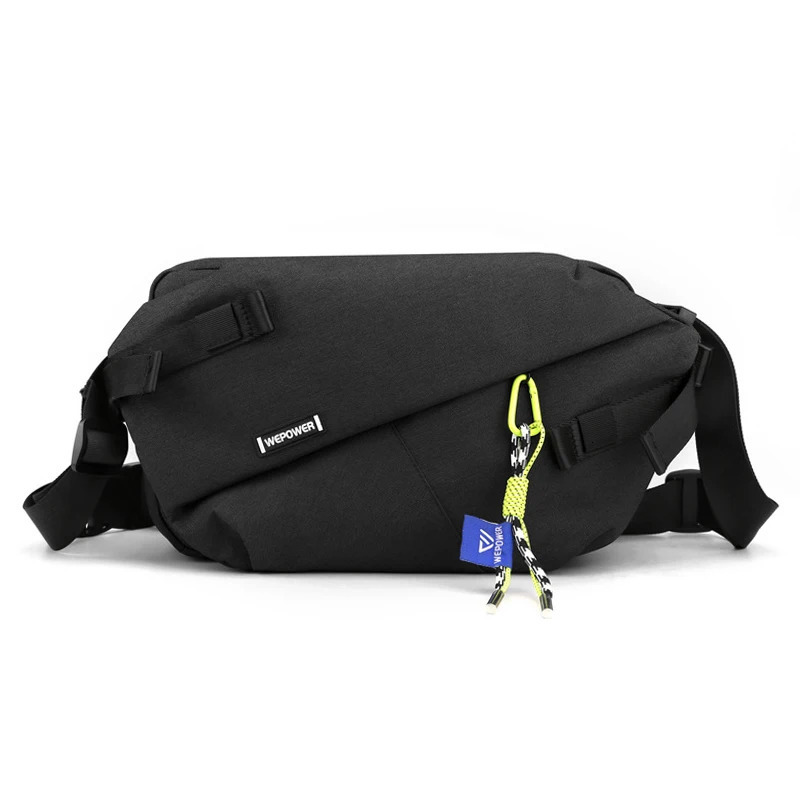 High Quality Nylon Panelled Waist Packs 2024 Unisex Chest Pack Casual Outdoor Travel Crossbody Bag Men Wasit Belt Bags 250612