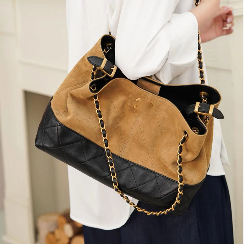 big Totes bag designer shoulder bags women purse and handbag luxury crossbody bag 25A new deerskin tote bag bucket bag high-capacity travel shopping bag Two sizes