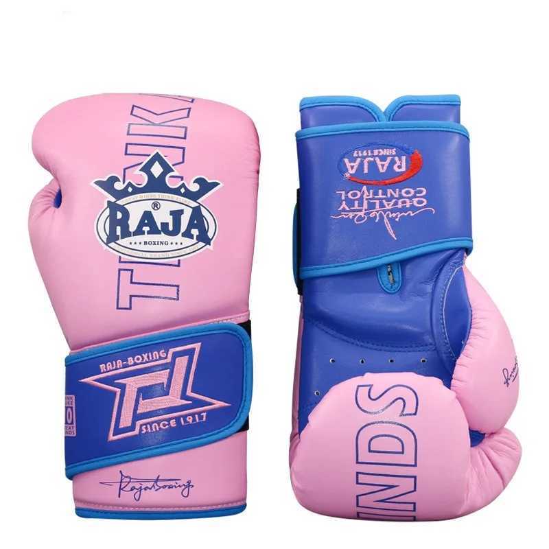 10/12oz Genuine ather Professional Boxing MMA Sparring Gloves Muay Thai/Kickboxing/Sanda Training Mitts Sandbag Punching W250623