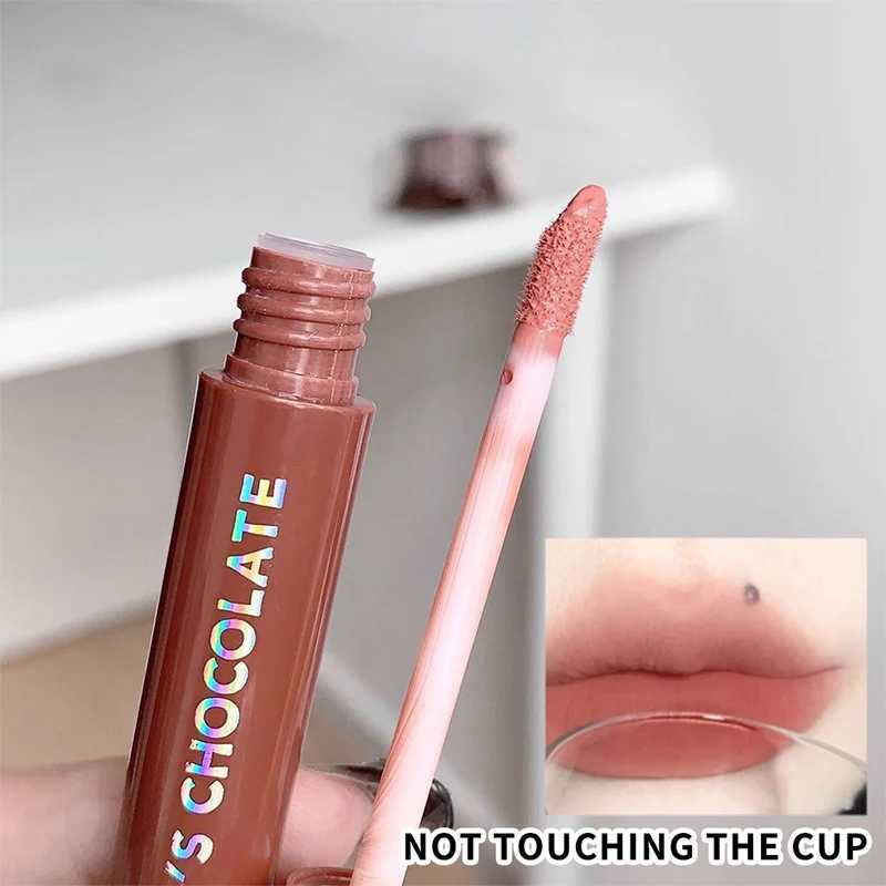Chocolate Five Lip Glaze Set Mist Matte Lipstick for Girls Students XJ250623