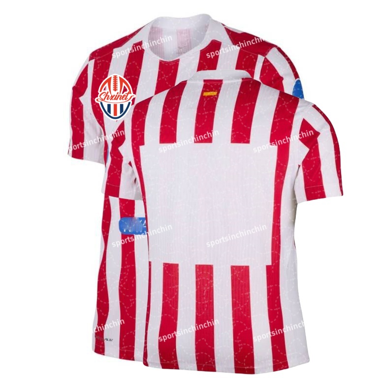 2526 season latest Griezmann 7 Alvarez 19 De Paul 5 Adult Short Sleeve Jersey Depay 9 Koke 6 Felix 21 Children's Short Sleeve Sports Match Traini