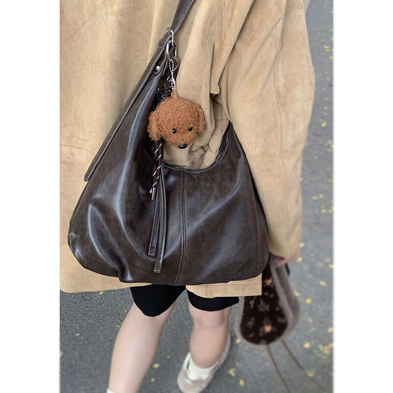 Post-Apocalyptic Style Tote 2025 Spring Summer New Trendy Fashion Large Capacity Crossbody Melard Shoulder Bag for Women