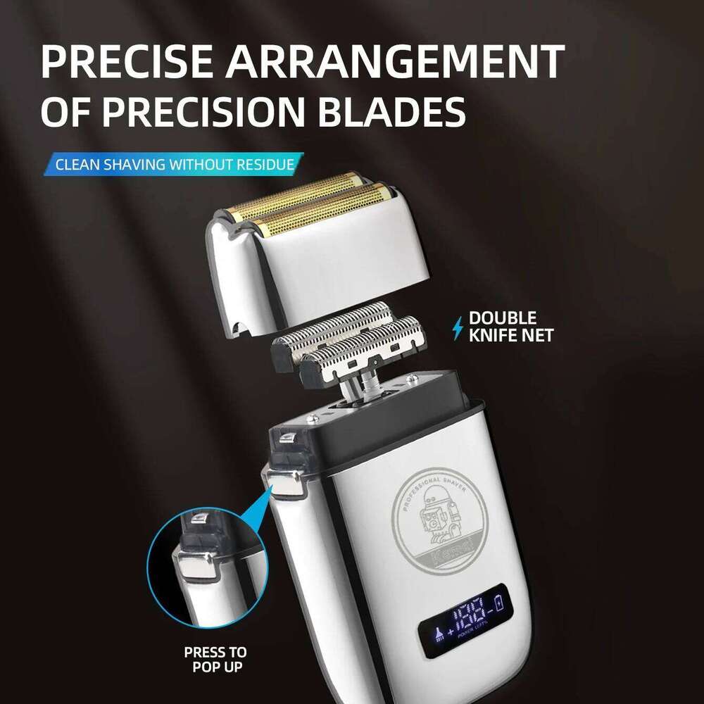 Kemei Professional Electric Shaver Rechargeable Hair Razor Beard Trimmer Shaving Cutting Hine For Men Km-Tx3