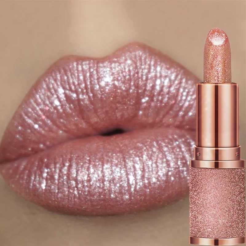 Glitter Lipstick Temperature Color Changing Long Lasting Lip Tint Waterproof Red Pink Sexy Lips Cosmetics Makeup XJ250623