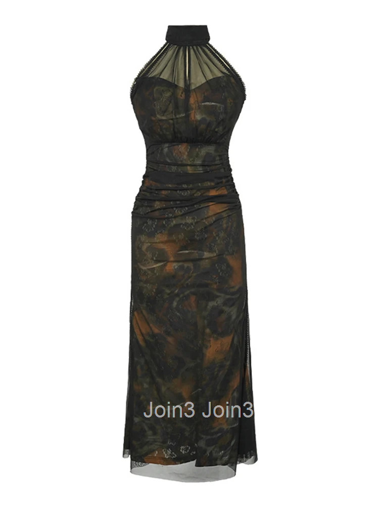 Summer Elegant Women Evening Long Dress Chic Sexy Halter Bodycon Maxi Party Club Beach Prom Robe Femme Mujer Stretchy Vestidos