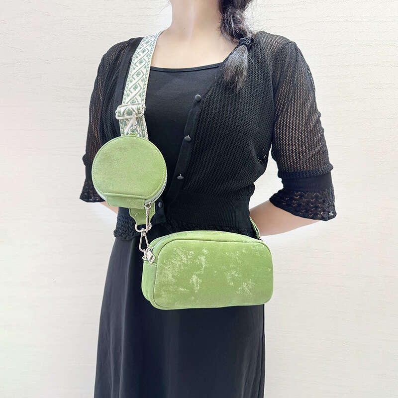 2024 New Dopamine Candy Color Women's Single Shoulder Crossbody Wide Strap Mother Multifunctional Phone Bag