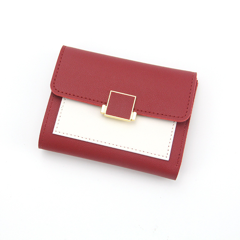 Free Shipping 2025 New Designer Bag New Women's Wallet Fashion Casual Women's Short 70% Off Wallet Coin Purse Clutch Card Holder Women'