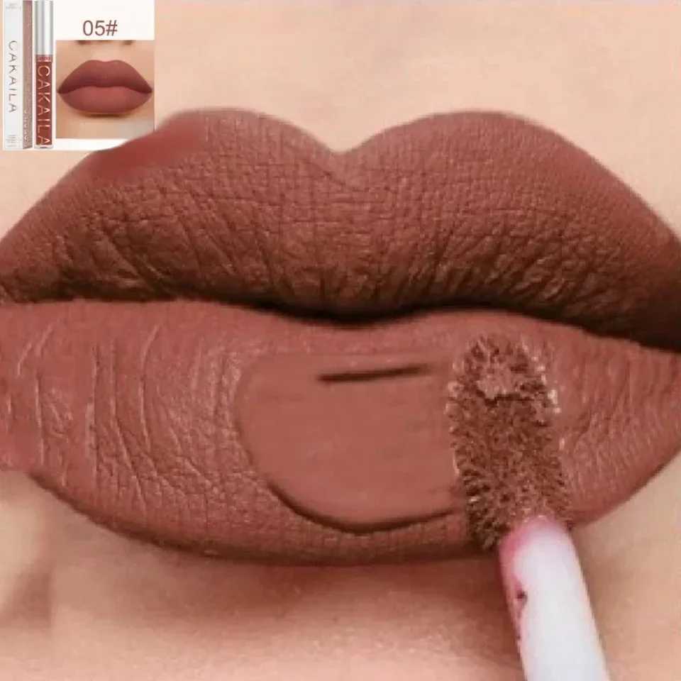 18 colors Matte Velvet Lipstick Sexy Waterproof Liquid Lipsticks Korea Long Lasting Non-marking Red Makeup Cosmetic Nude XJ250623