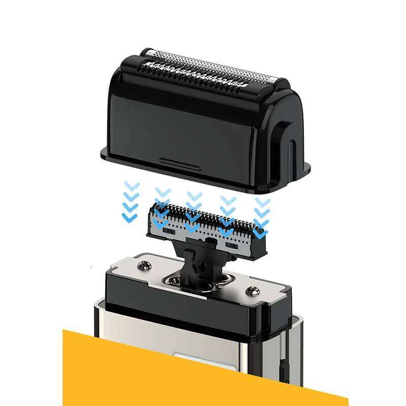 MOTA Mini Electric Reciprocating Two-Blade Type-C Rechargeable Full Body Washable Portable Shaver