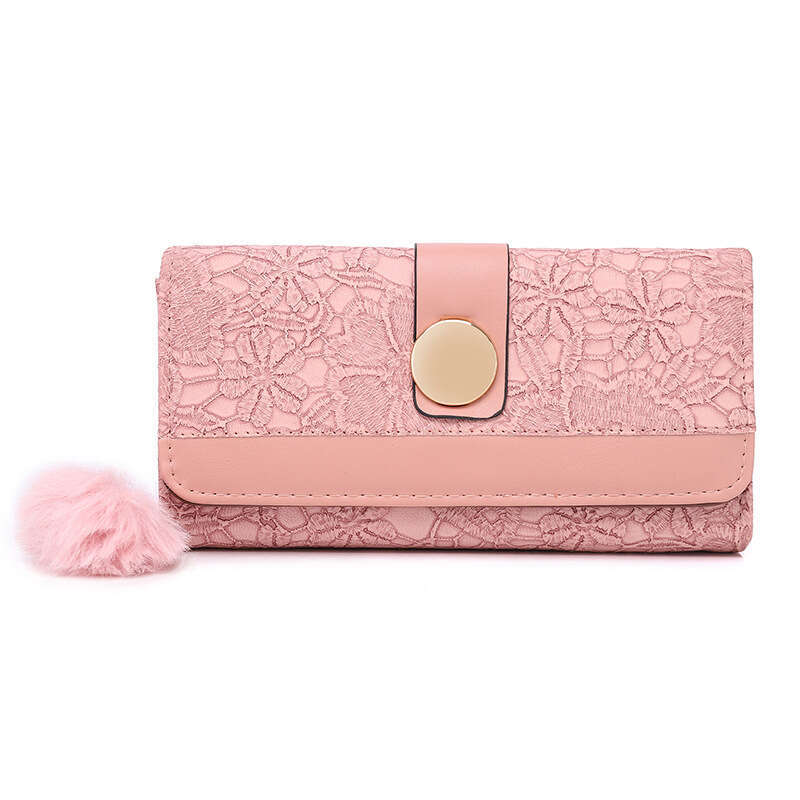 New Women's Long Fashion Clutch Multi-Card Slot Phone Bag Korean Style Coin Purse Women Wallet