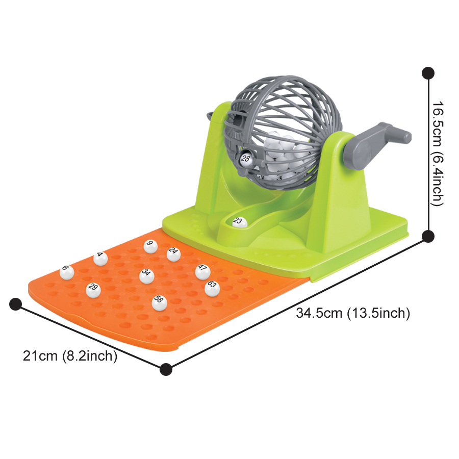 Interactive Union Lotto Bingo Machine - Home Entertainment Game for Families