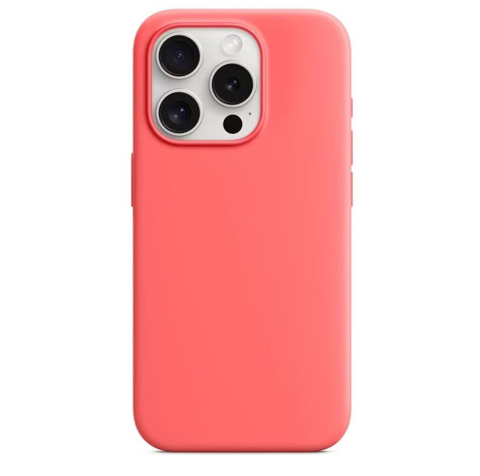 Silicone Case For iPhone 15pro 15plus 15 pro max Cover Magnetic Suction Animation a0