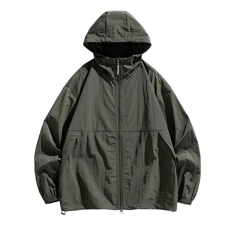 Fashion Mens Summer Outdoor Skin Coats UPF 00+ UV Protective Hiking Jacket Men Thin Hooded Fishing Jackets Cycling Clothing W250623