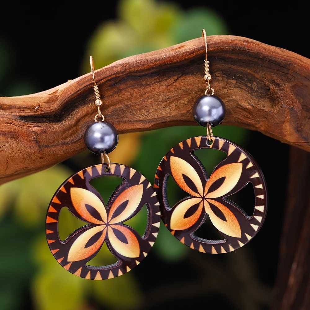 Fashion Acrylic Geometric Drop Earrings for Women Accories New Tren Pearl Earring Daily Party Prom Jewelry Vacation GiftXJ250623