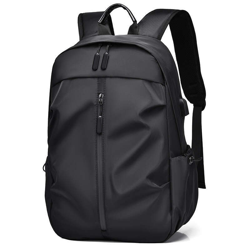 Trendy Large Capacity Student Scratch-Resistant Wear-Resistant Casual Laptop Backpack Double Shoulder Bag