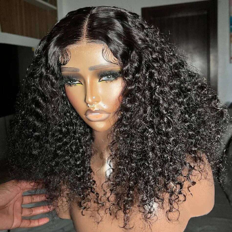 Wear Go Water Wave Bob Glueless Wet And Wavy HD Lace Frontal Precut Human Brazilian Cheap Wigs Perruques Cheveux Humain