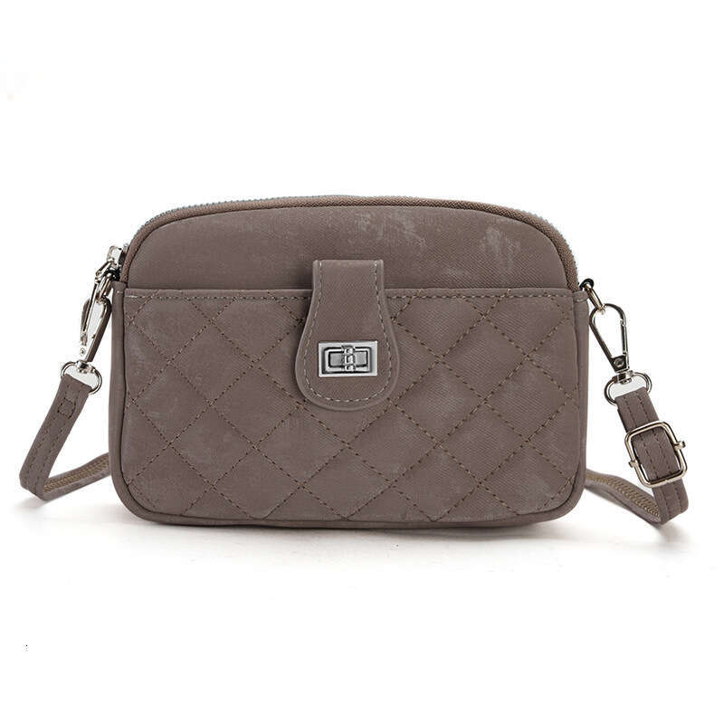 New Women's Crossbody Quilted Shoulder Bag Phone Pouch Multifunctional Small bag Style