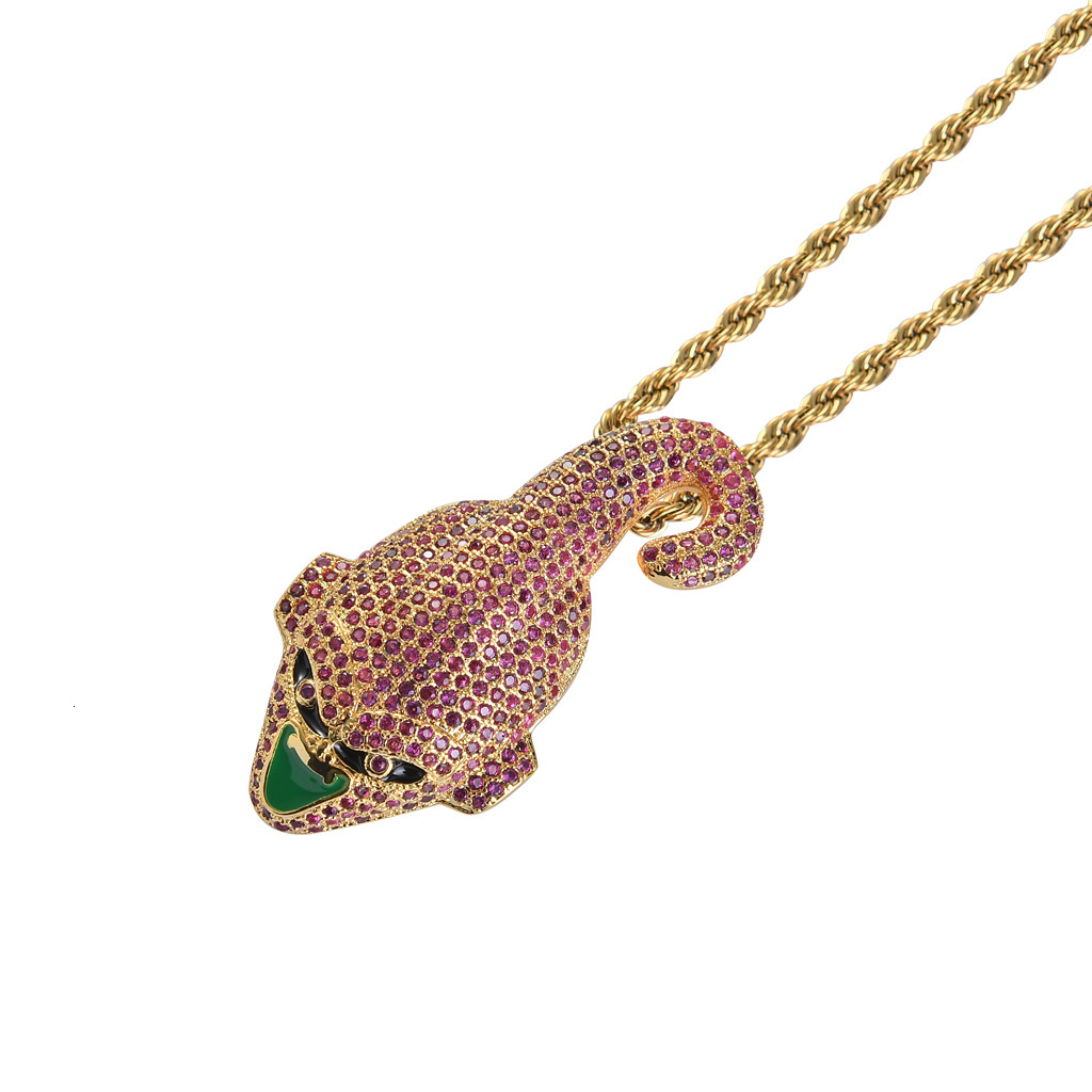 Hip Hop Moissanite Accessory Buu Head Pendant Trendy Brand Hiphop Full Diamond Colorful Pendant Pass the diamond tester