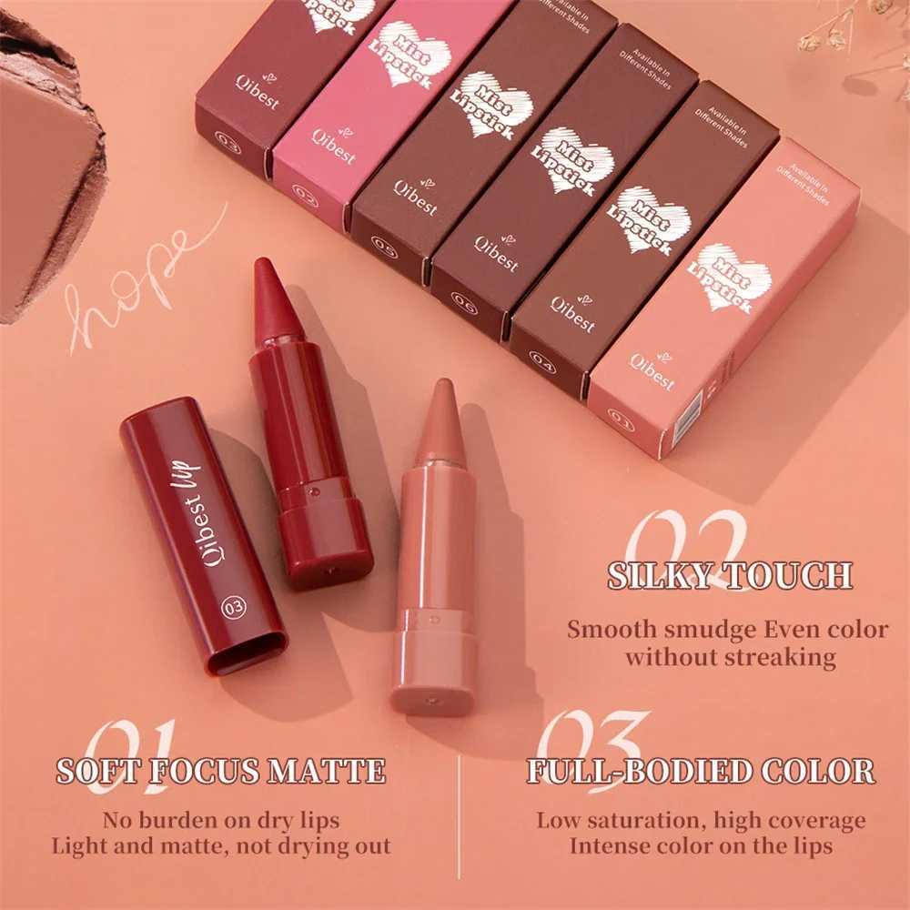 Lipstick Contouring Pencil Lip Liner 6 Colors Velvet Matte Waterproof Long Lasting Smudge Proof Lip Stick Lips Makeup Cosmetic XJ250623