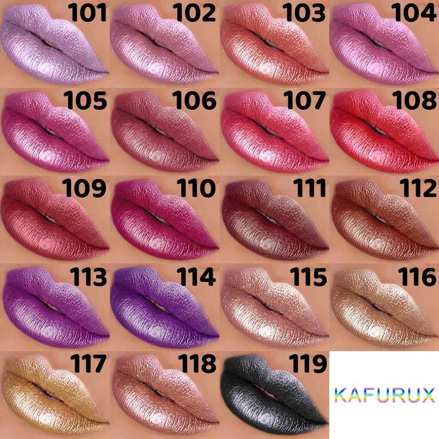 19 colors glitter lipstick hydrating red pink sparkling shine lip color highly pigmented lip tints metallic finish lip makeup XJ250623