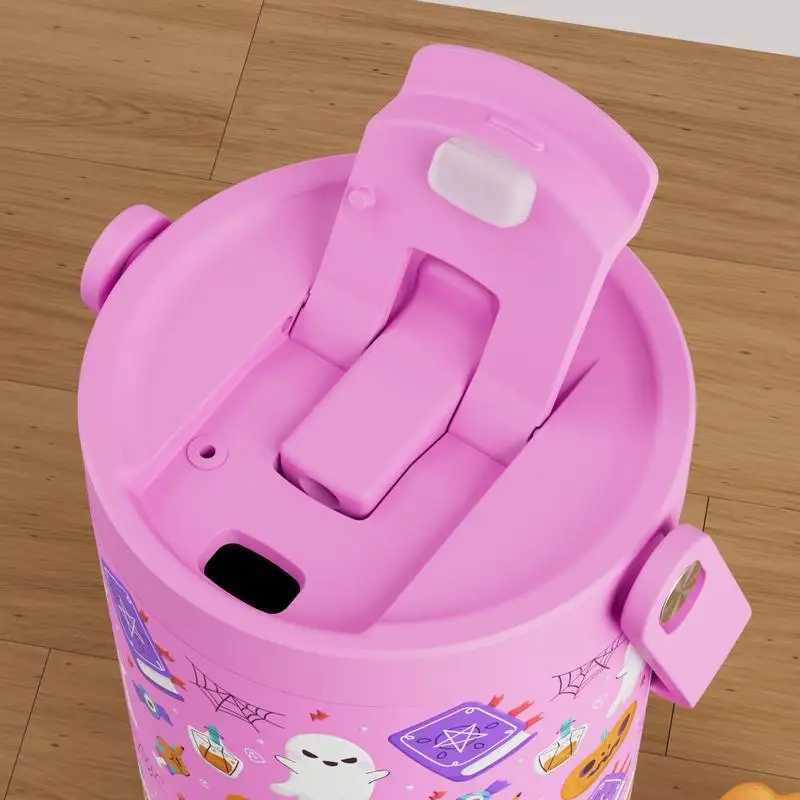 Meoky 32oz 40oz Double-mouth Handle Tumbler Direct Drinking Mouth and Straw Mouth Replaceable Plastic Handle Braided Handle X250623