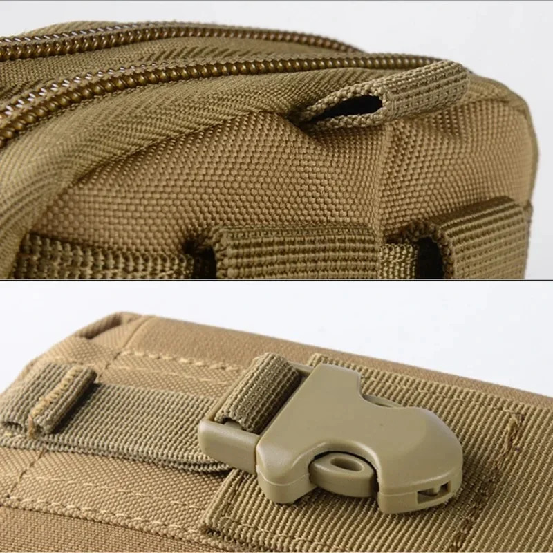 Molle Pouch Multipurpose Waist Bag Tactical Holster Belt Pack Wallet Purse Phone Case 250612