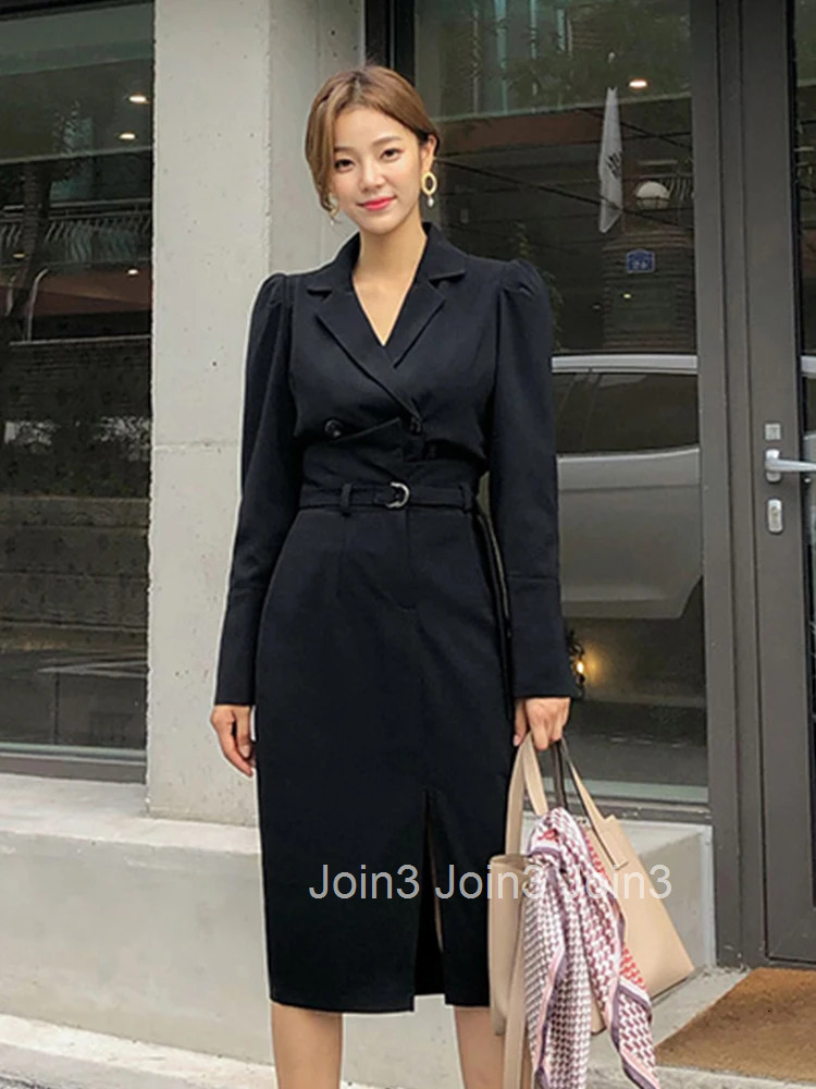 New Arrival Fashion Work Style Solid Skirt Suits Double Breasted Blazer And Slim Pencil Skirt Vintage Elegant Cute Women Sets
