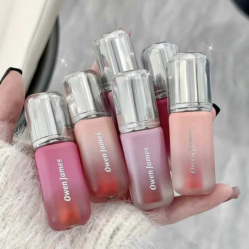 Velvet Matte Lipstick Waterproof Long Lasting Non-Stick Cup Lip Mud Cosmetic Nude Korean Lip Gloss Moisturizing Lips Tint MakeupXJ250623