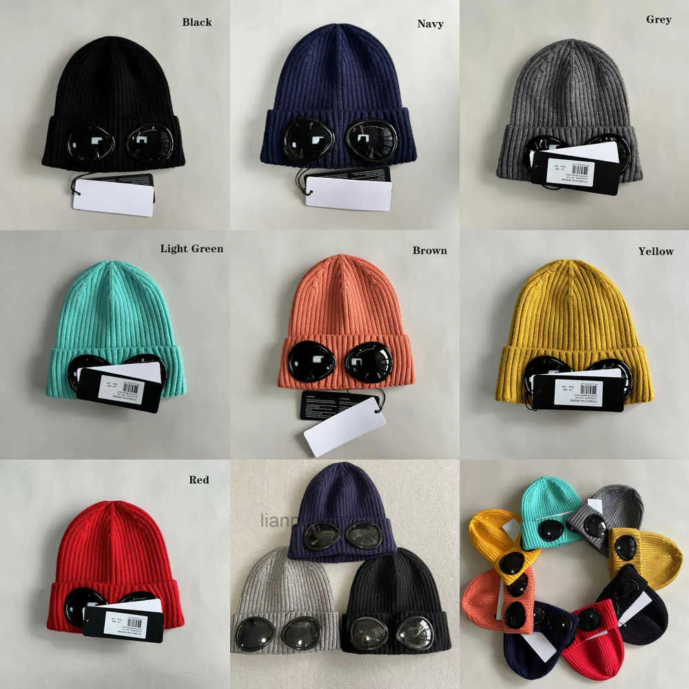 Hop Woolen Men's Cold Autumn Hip Casual Designer and winter hat Beanie Cap CP Street classics Trendy Winter Knitted Hat