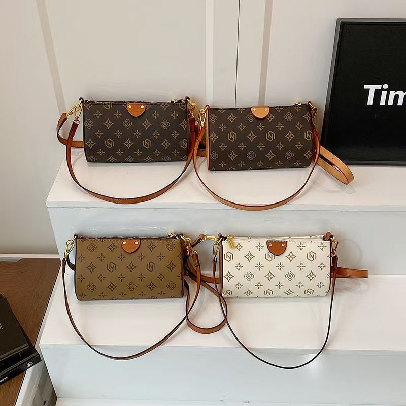 2025 Designer Shoulder Bags Crossbody Bag Luxury Bag Purse Designer Texture Handbag Armpit New Mahjong Bag Temperament Fashion Clash Color in stock