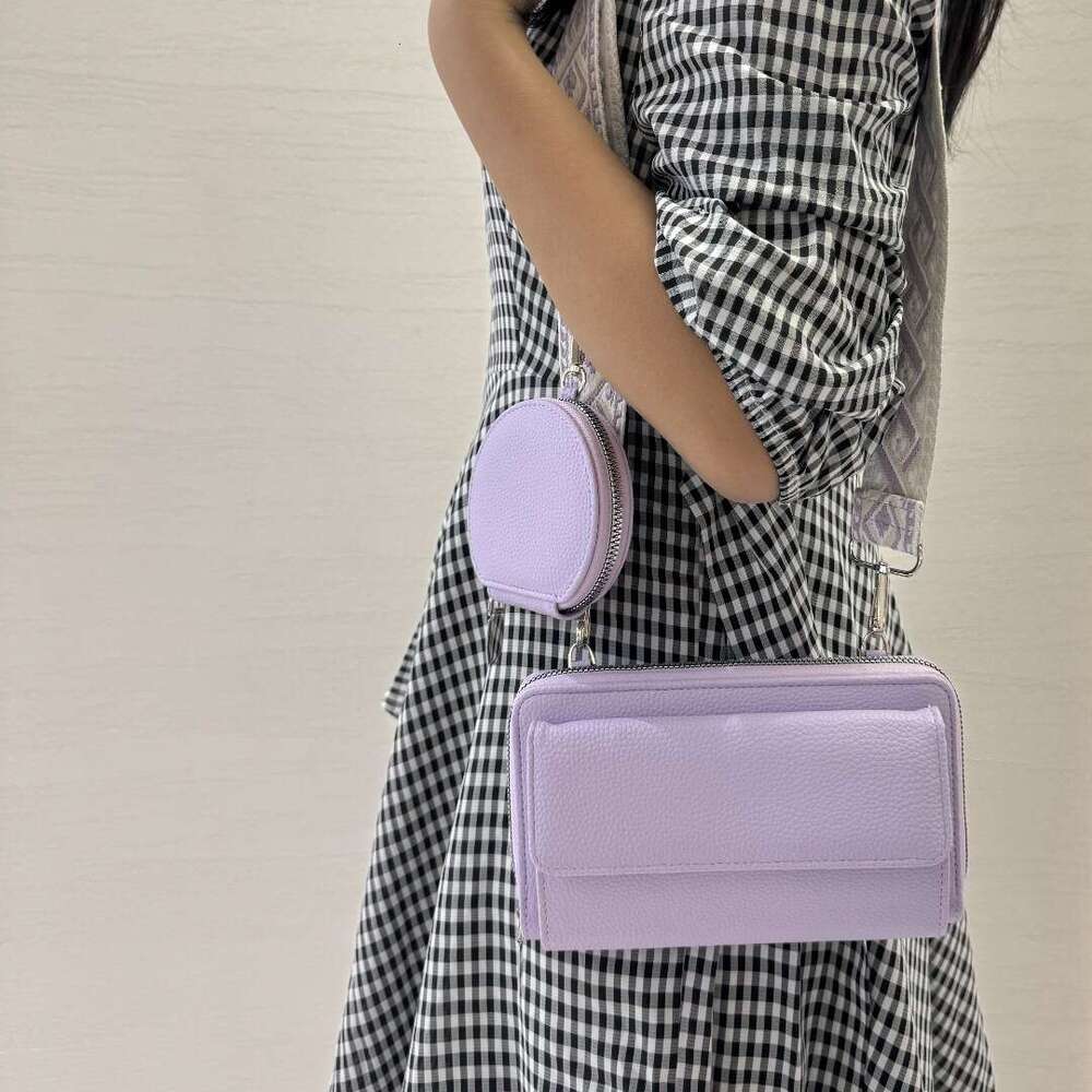 Multifunctional Mother-Daughter Women's Shoulder Horizontal Phone Crossbody Bag 2024 New Model