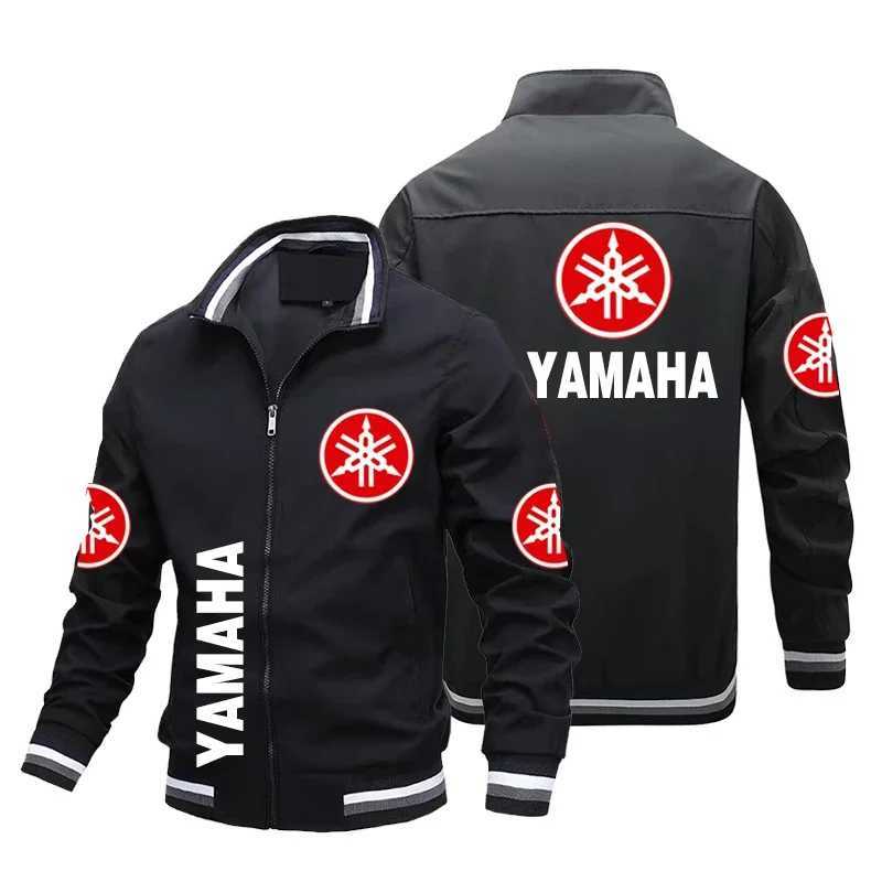 Mens Jacket Yamaha Motorcycle Jacket Outdoor Sport Zipper Biker Jacket Sweatshirt Oversized Yamaha Clothing Harajuku Streetwear W250623