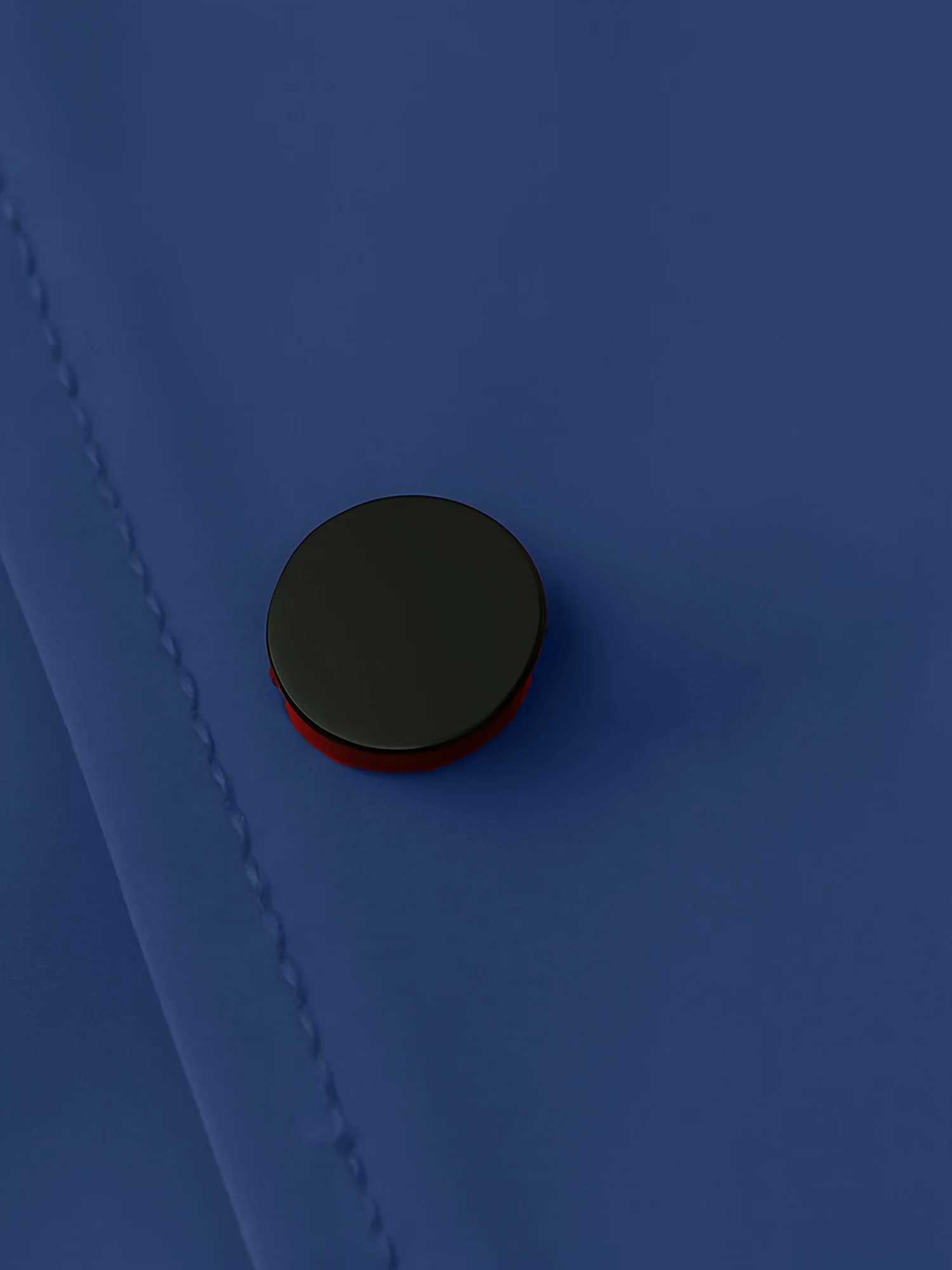 Mens Casual Zip-Up Jacket - Vibrant Red Polyester Long Sleeve Coat with Chest Pockets Machine Washable Regular Fit for Autumn W250623