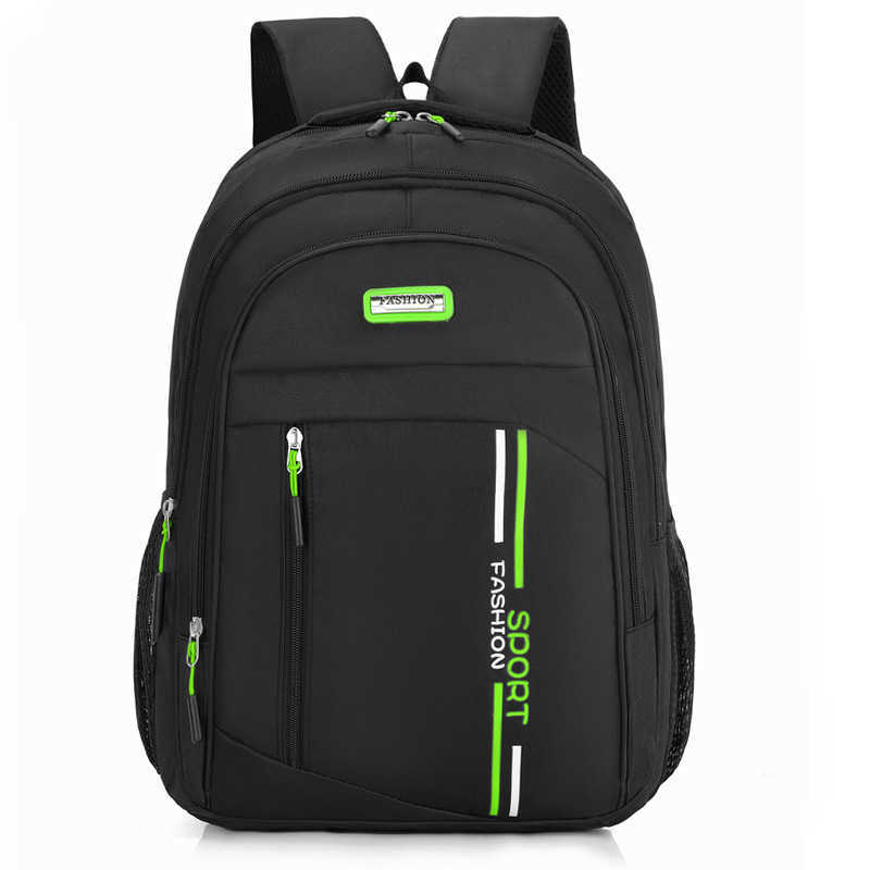 Large Capacity Mens Backpack Leisure Travel Computer Backpack Female High School Junior High School Students Schoolbag College Students