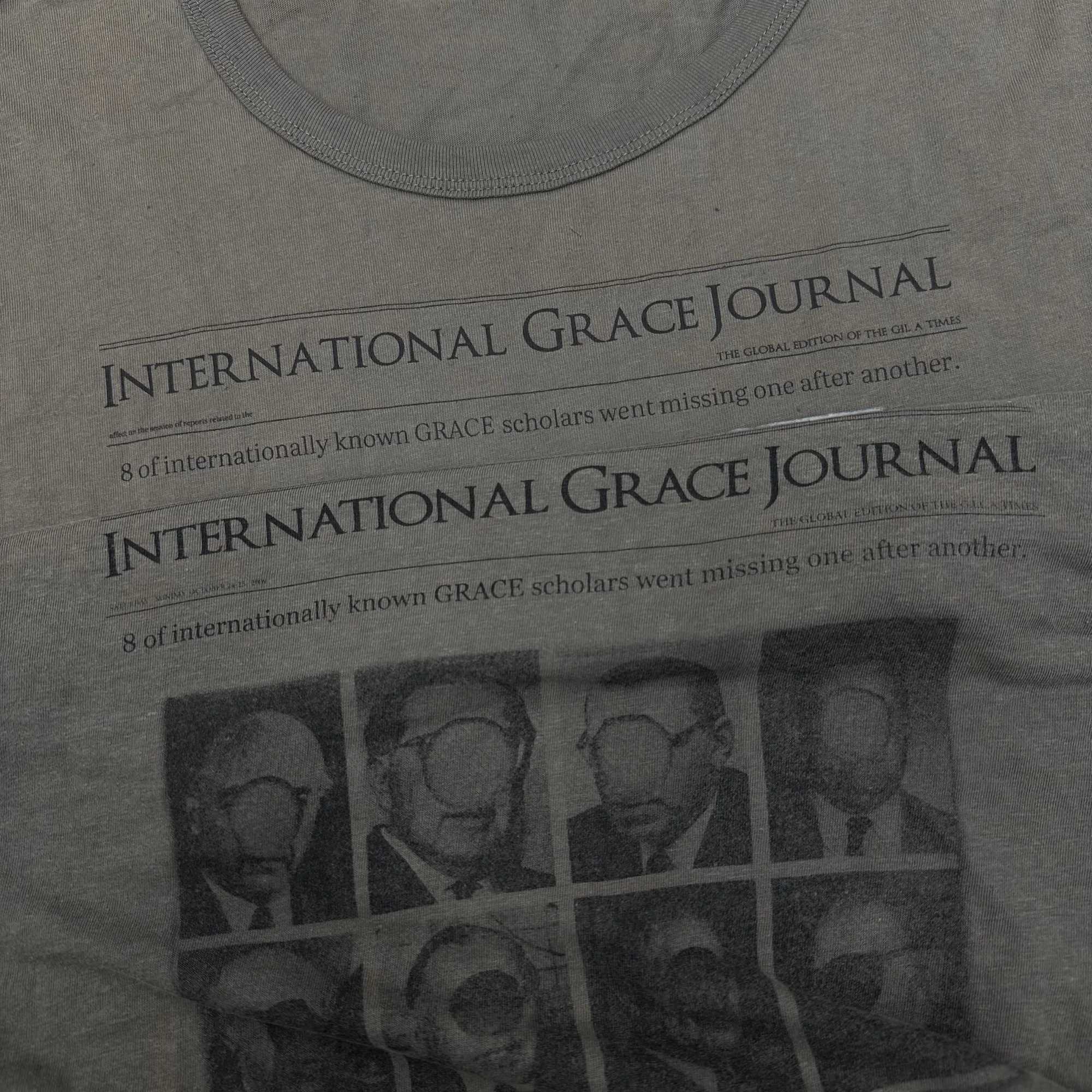 New Men Undercover 8 of grace journal T Shirts T-Shirt Hip Hop Skateboard Street Cotton T-Shirts T Top size 1 2 3#N195 X250623