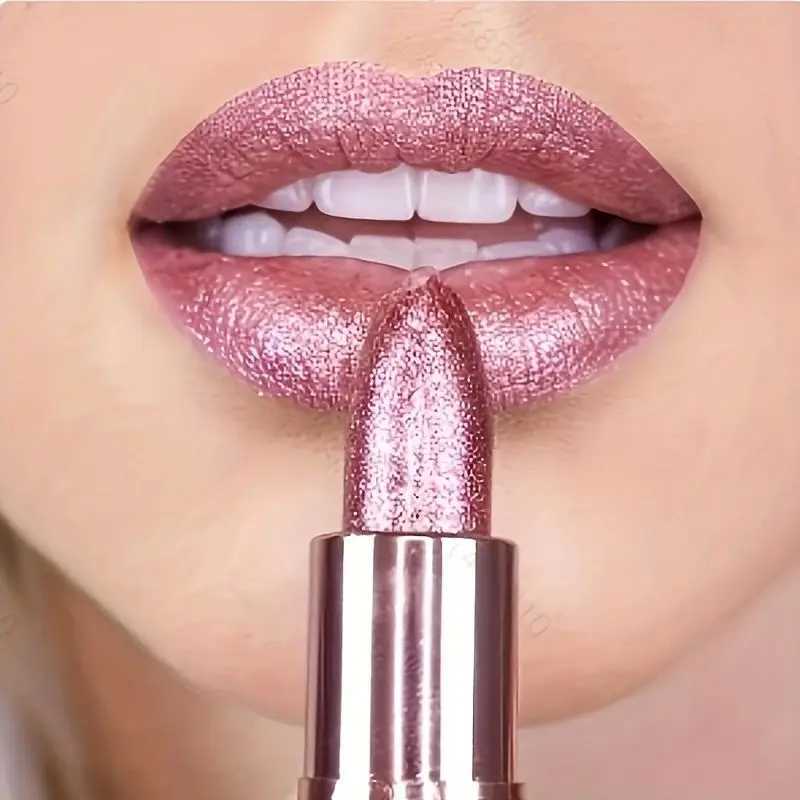 Glitter Lipstick Temperature Color Changing Long Lasting Lip Tint Waterproof Red Pink Sexy Lips Cosmetics Makeup XJ250623