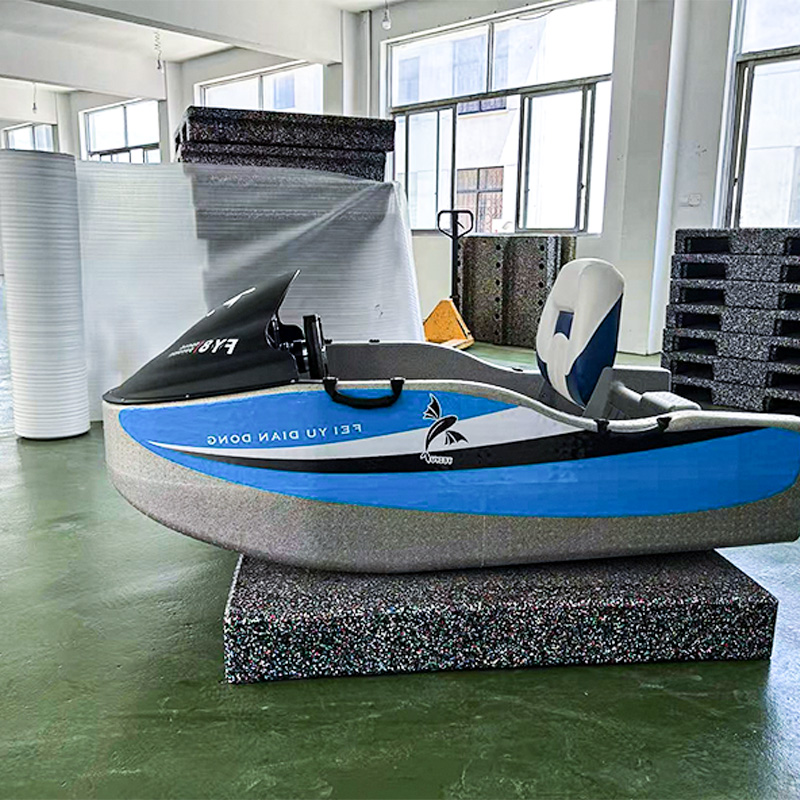 lets rely on it to have fun on the water feiyu electric go kart just charge and its done