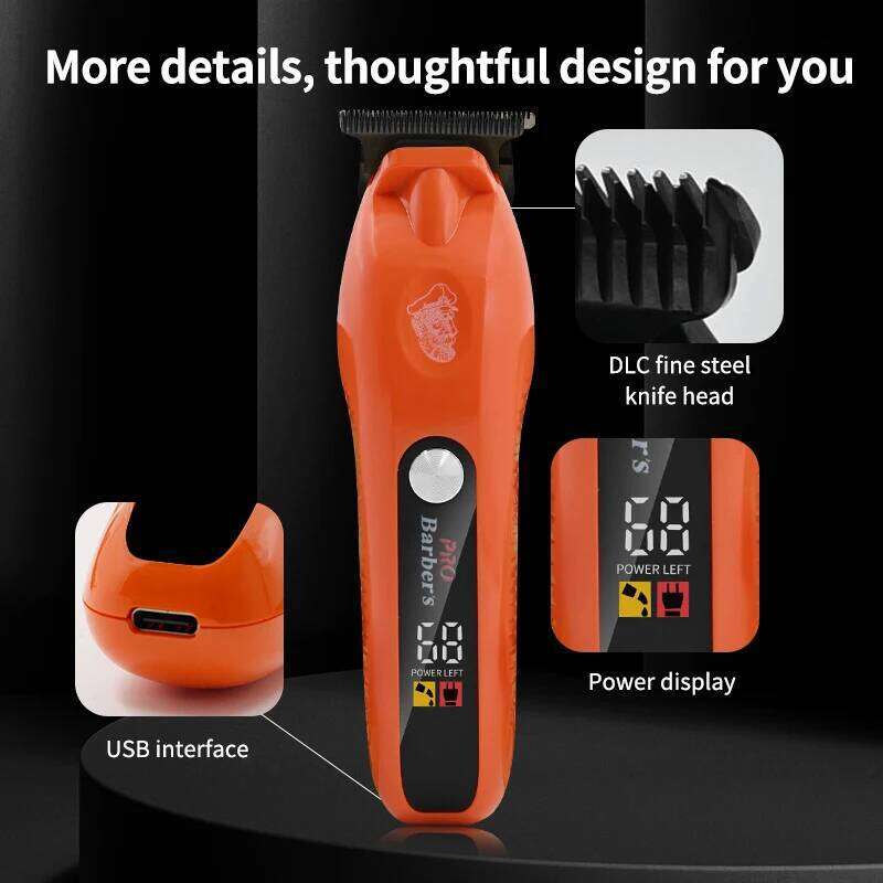 Best Professional Clippers Set Cordless Man Shaver Trimmer Grooming Styler Tools Barber Hair Clipper Hair Hine